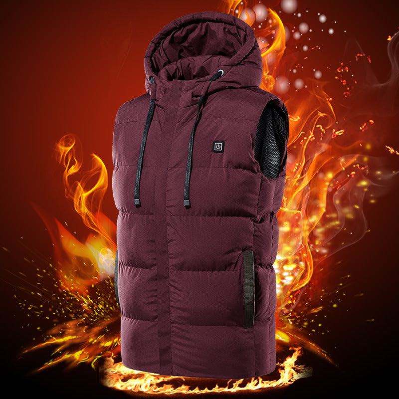 Smart Heated Vest with built-in heating panels, product photo 2