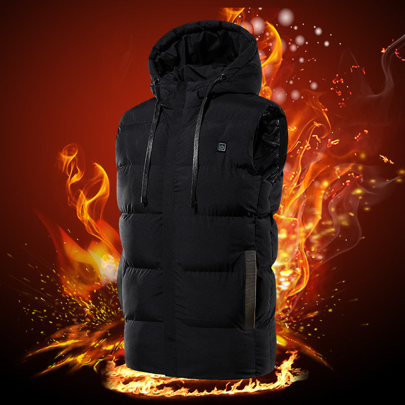 Smart Heated Vest with built-in heating panels, product photo 3