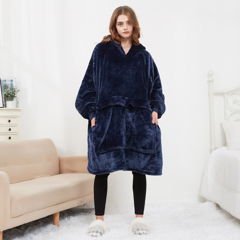 USB heated wearable blanket hoodie, product photo 16
