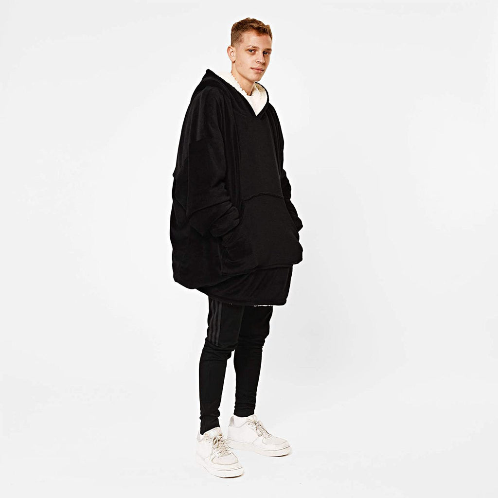 Toasty Hoodie sherpa wearable blanket, product photo 3